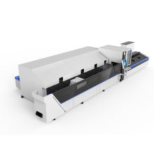 Automatische Fütterung Metall Messing Iron Edelstahl Quadratische Runde Rohrrohr Faserlaser Schneidmaschine zum Verkauf